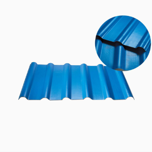 customized PVC Tile Roof Sheet Rectangular Strong Roof Sheets