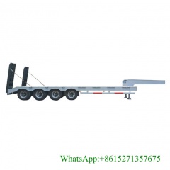 Gooseneck Lowbed Trailer Dolly for Heavy Duty Heavy Machine Lowbed Semi Trailer 80 ton  100Ton WhatsApp:8615271357675