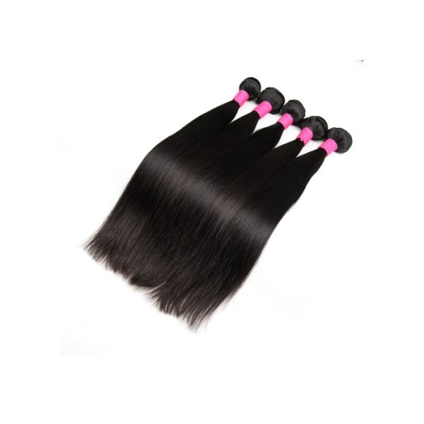 6A Grade Female Brazilian Human Hair Silky Straight Non Remy Hair