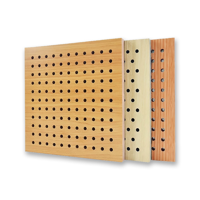 Perforated Acoustic Panels 1220x2440mm Echo Reducing Sound Absorption for Home Theater
