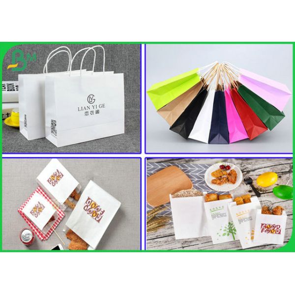 Papel sem revestimento 80GSM de UWF Woodfree a 120 G/M OBA livre para fazer sacos de papel 80GSM ao papel sem revestimento OBA de 120 G/M Woodfree livre para fazer sacos de papel