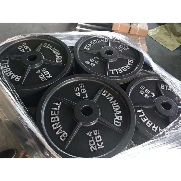 Home Gym Cast Iron Barbell Professional Weight Plates Set Strength Training Fitness Equipment Adjustable Wholesale Professional Cast Iron Barbell Home Gym Equipment Cast Iron Weight Plates