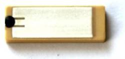 RFID UHF Ceramic Anti-metal Tag, 3M adhesive fixation, Waterproof, induction distance further
