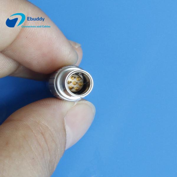7 pin Lemo compatible Connector FGB 2 Keying 60 degeree male plug for cable assembly