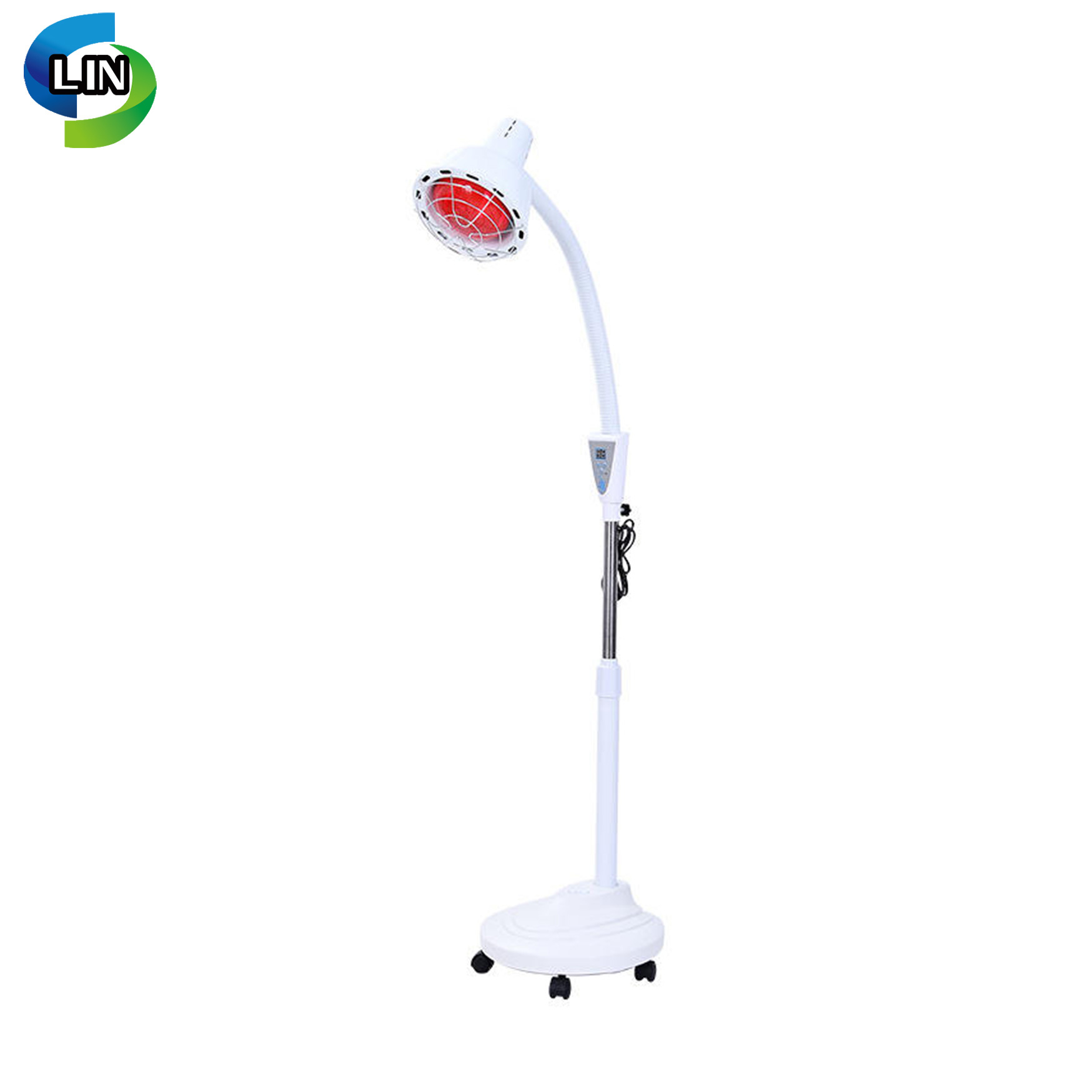 Infrared therapeutic lamp with 650-850nm wavelength range, made of Metal &