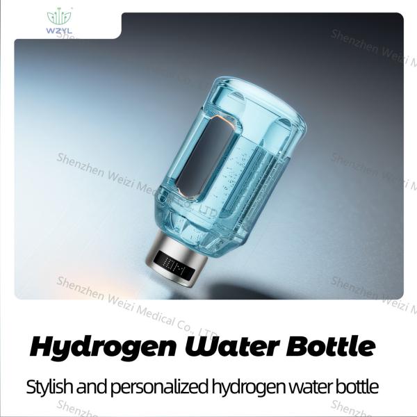 Household Hydrogen Infused Water Bottle H2 Water Bottle 1500ml  With UV Printing