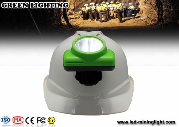 Pc Led Miners Cap Lamp , 13000lux Logo Customized Mining Lamps For Hard Hats