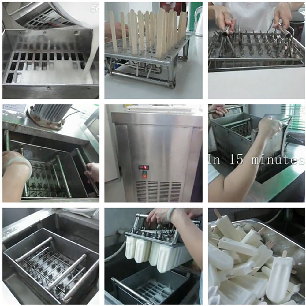 High Productivity Stainless Steel Popsicle Machine for Food Shop Customized Popsicle Machine