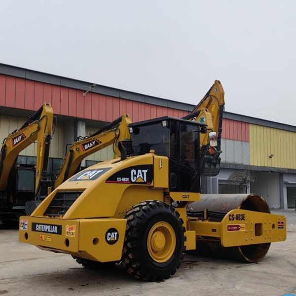 Single Drum Tandem Vibratory Road Roller Second Hand  Compactor