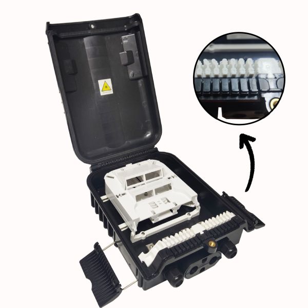 Outdoor IP65 16 Core FTTH FDB Fiber Optic Distribution Box