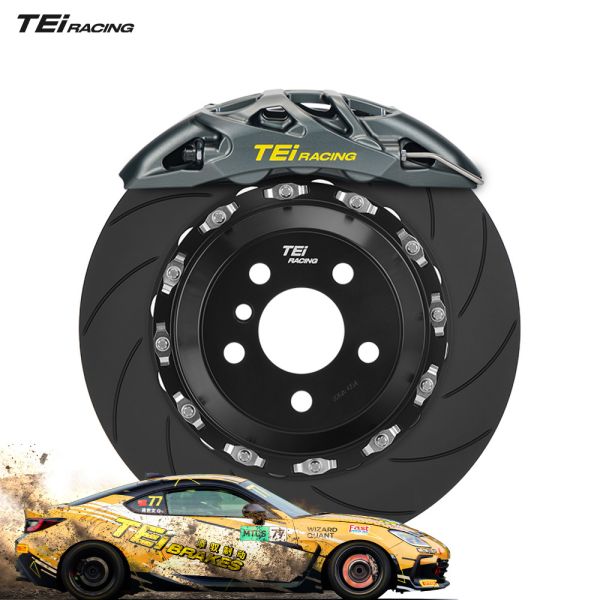 TEi GTS6 6 Piston Caliper Front BBK Racing Brake Kit 18 Inch 19 Inch Wheel for Toyota GT86 Supra A90 Subaru WRX STI
