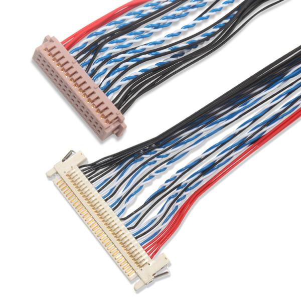 conjunto de cabo Jae Fi de 1mm LVDS X30hl a Hirose Df13 30ds 1.25c