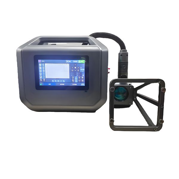 Portable Mini 30W/20W Fiber Laser Marking Machine Handheld Laser Engraver for Metal Plastic & Glass Supports AI & DXF Formats