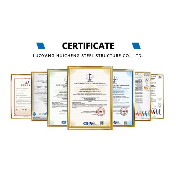 Fire Resistant Prefabricated Steel Structure Office Building High Earthquake Resistance