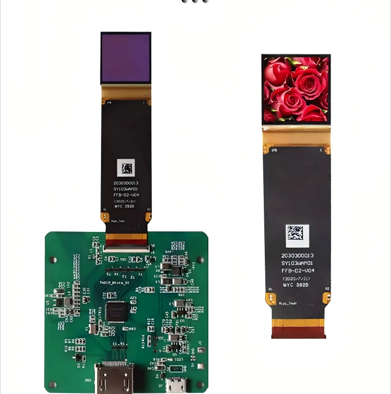 0.57 Inch Arduino Micro Oled Display 1600*1200 1800cd/M² Low Power Consumption