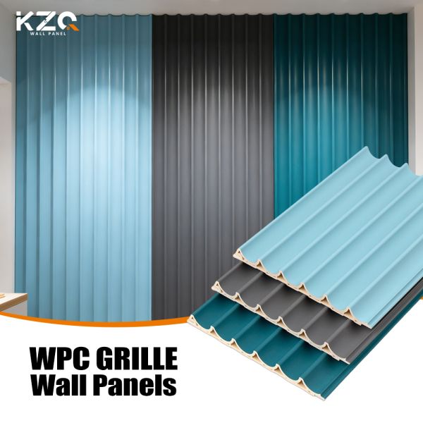 Modern Indoor & Outdoor Wood PVC Composite WPC Wall Panel For Hotel Applications