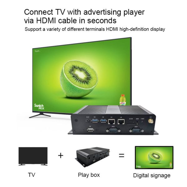 Двойная коробка медиа-проигрывателя андроида 7,1 HDMI WiFi 2.4GHz 5GHz 4K диапазона