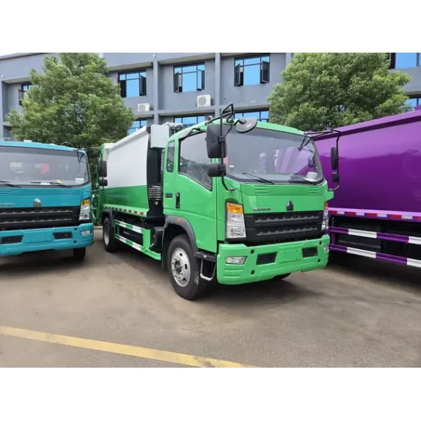 Small Compression Garbage Truck 4/5/6cmb Garbage Truck for Sale.