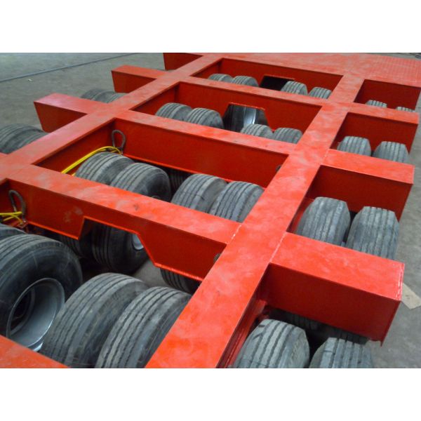 60 тонн Cometto Low Boy полуприцеп для строительной промышленности Индонезии