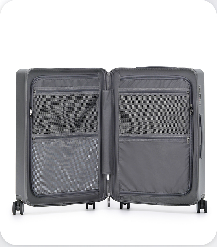 Unisex Spacious Stylish Travel Luggage Suitcase Pc Case TSA Lock Hardside Spinner Luggage
