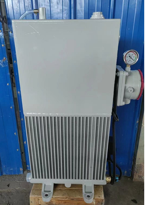 CONCRETE MIXER COOLER IN 24L HYDRAULIC OIL COOLER WITH 12/24V FAN FOR CONSTRUCTION MACHINERY