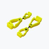 Grampos de luvas de plástico personalizados para áreas de trabalho limpas