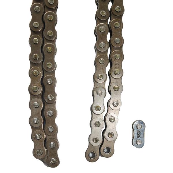 108 Links Chain Off Road Go Kart Parts Good Tensile Strength High Performance