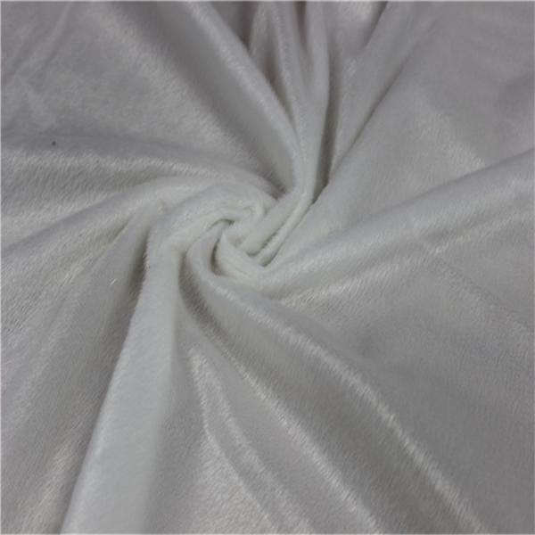 china factory velboa fleece fabric knitted fabric