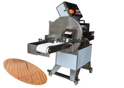cortador cozinhado do cortador da salsicha da carne da máquina de processamento dos peixes 300kg/h