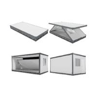 Maison préfabriquée mini-container pliable