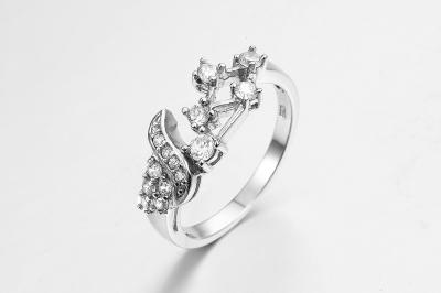 2.25g 925 Silver CZ Rings Unisex Wide Cubic Zirconia Eternity Bands