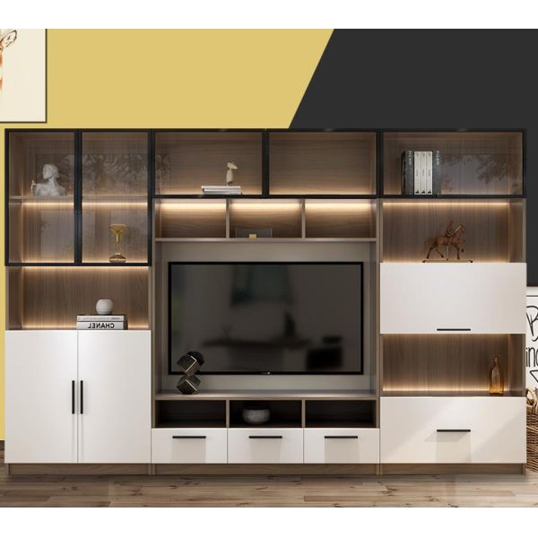 полки ТВ живущей комнаты 1800mm