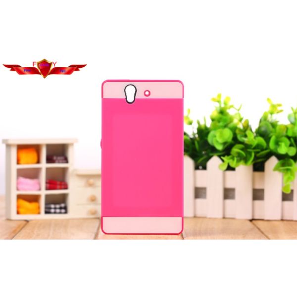 Sony L36H Cover Cases PC+Silicone 2IN1 Multi Colors Good Quality
