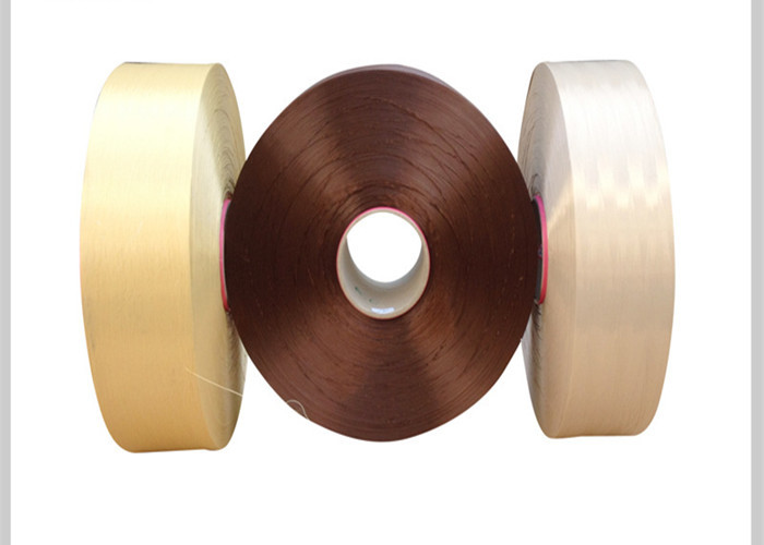 OEKO TEX Polyester POY Yarn , Dope Dyed Colored Polyester Filament Yarn 300D For Texture