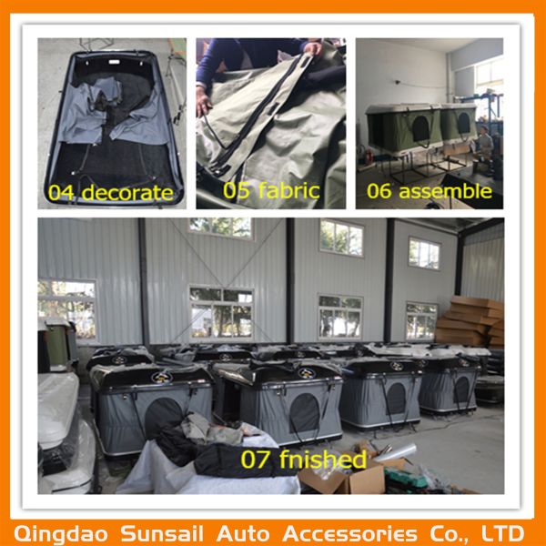 Customized One Person Operate Retractable Roof Top Tent for Quickest Opening Camping