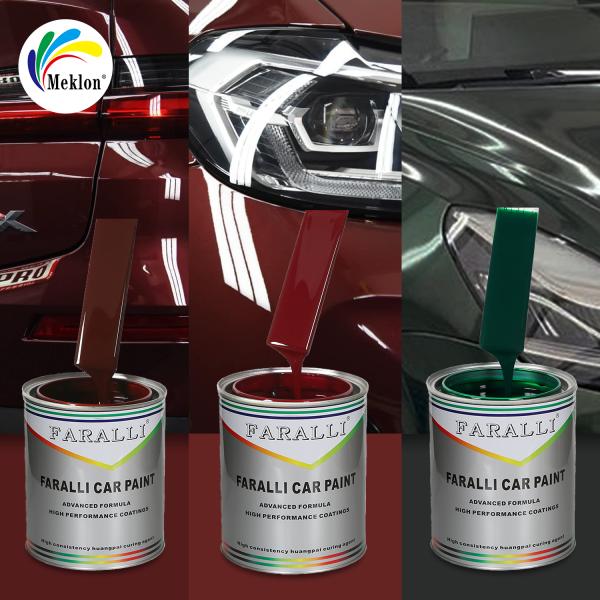 Fabricante Ventas directas de pintura de reparación de automóviles verde oscuro de alta calidad y rentable
