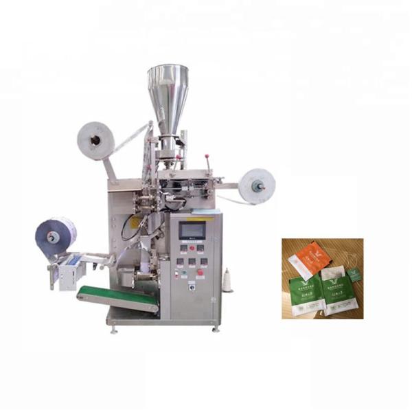 High Speed 3/4 Sides Seal Tea Bag Equipment , Automatic Tea Bag Packaging Machine
