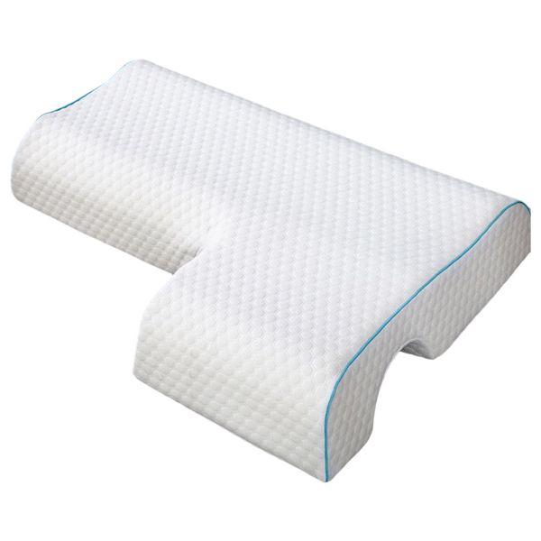 JOURM Couples Sleeping Pillow Memory Foam Triangle Pillow Breathable Arm Rest Customized