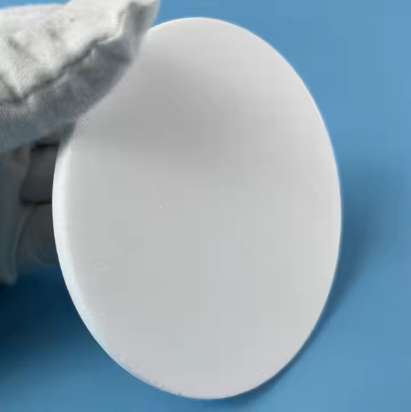 Rectangular Milky White Quartz Glass Sheet Opaque Frosted Plate Fused Silica Quartz Piece