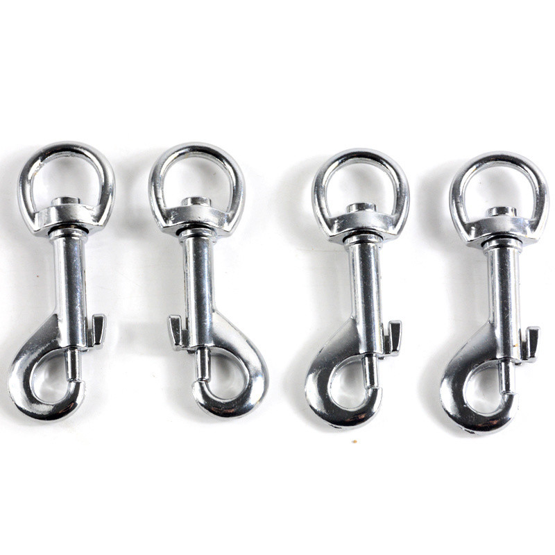 6.00cm * 4.00cm * 1.00cm Package Size Zinc Alloy 25mm Eye Swivel Snap Hook for Dog Hook