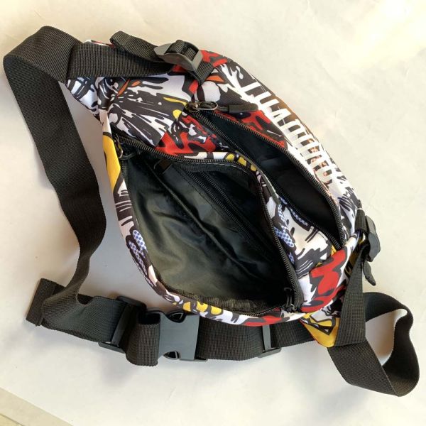 L35cm 0.3kg Sports Chest Bag Fashion Zipper Opening and Close