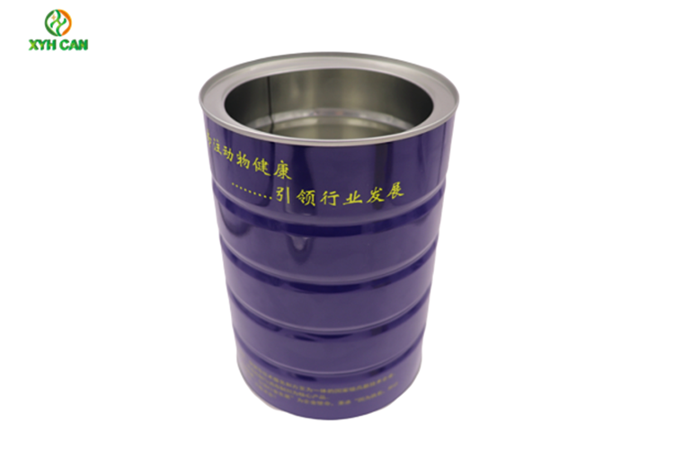 Tin Cans for 300-500g Milk Powder Capacity Custom Printed Metal Tins Storage Containers For Milk Powder