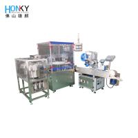 Máquina automática de llenado y tapado de tubos de biorreactores de 50BPM de 5 ml con cabeza de llenado de Dould para el paquete de líquidos de biorreactores