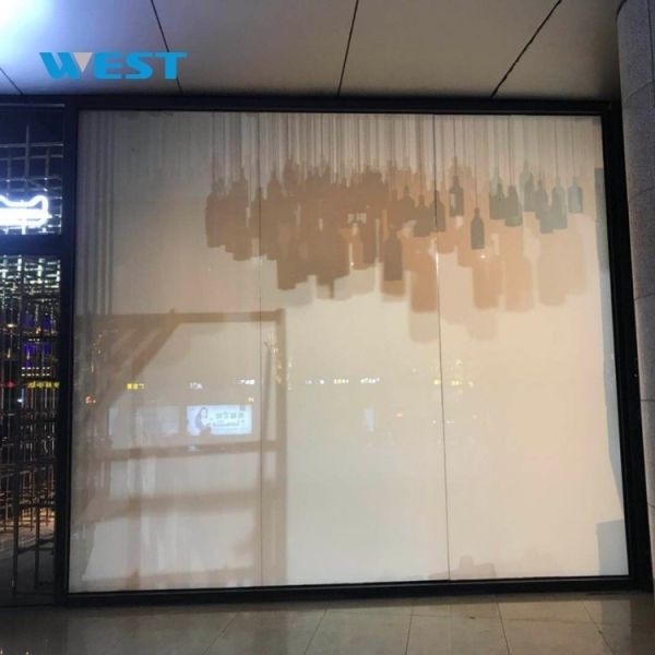 Film de verre d'intimité commutable personnalisé Installation facile Léger Sécurité