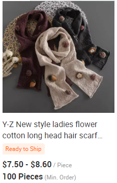 Y-Z Soft Acrylic and Wool Yarn Infinity Winter Cowl Knit Man Women Many Colors Chunky Scarf