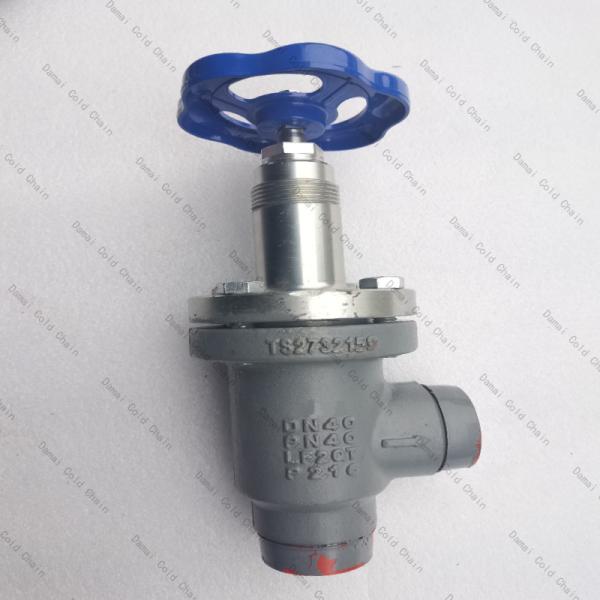 Commercial / Industrial Cast Iron Globe Valve Flanged Type For Refrigeration Unit