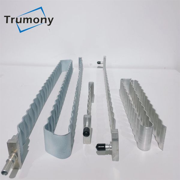 Cylindrical Battery Aluminum Cooling Plate Micro Channel