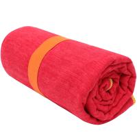 Le gymnase de refroidissement respirable rouge Microfiber de yoga folâtre la serviette 70x140