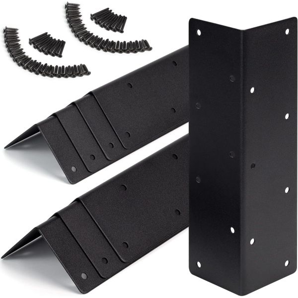 Поднятые садовые кровать угловые скобки Металлическая кровать садовые угловые скобки для 12'16' H кровать