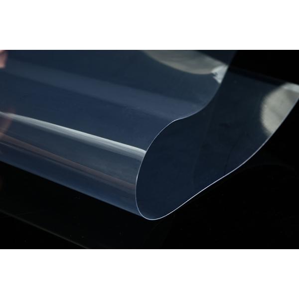 Rigid 0.3MM Double Sided Fogproof Clear PET Film For Face Shield